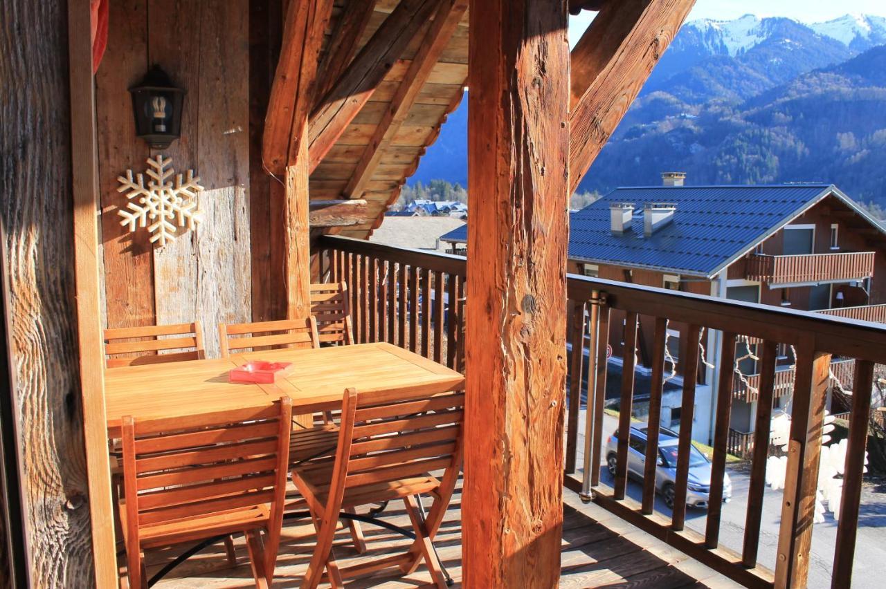 La Ferme De Sous-Lachat Samoëns Dış mekan fotoğraf