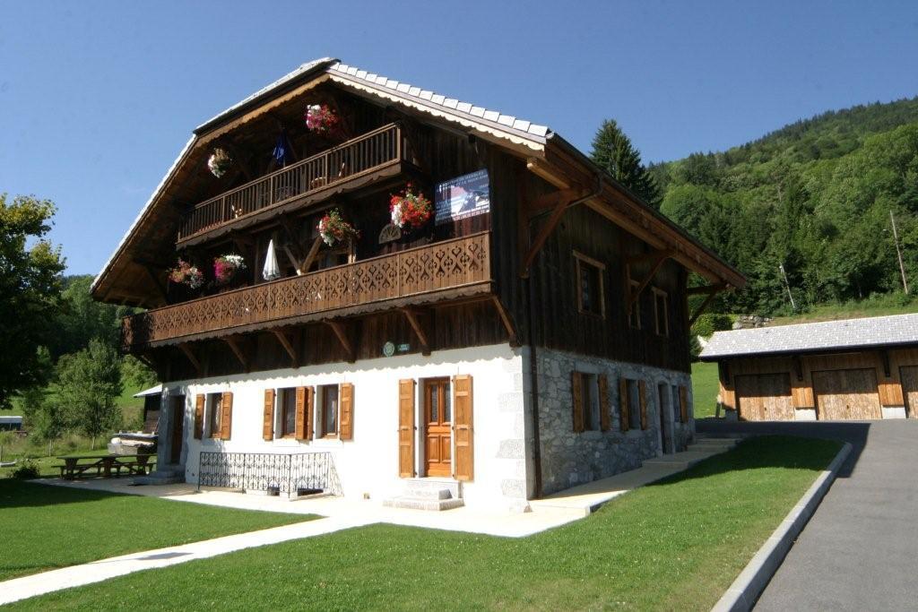 La Ferme De Sous-Lachat Samoëns Dış mekan fotoğraf