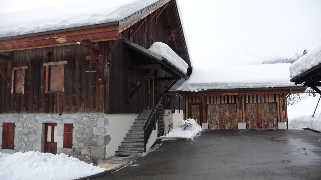 La Ferme De Sous-Lachat Samoëns Dış mekan fotoğraf